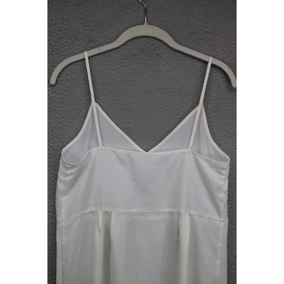 Slip Dress Empire Waist Side Slits-Size Small - Picture 7 of 8